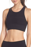 Black Sports Bra D8609