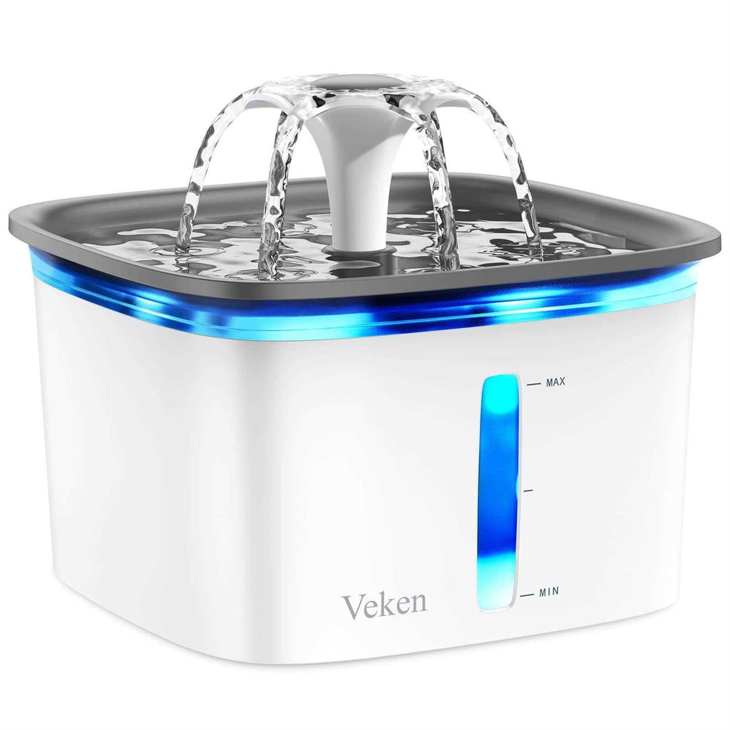 95oz/2.8L Automatic Cat Water Fountain with Smart Pump R6039
