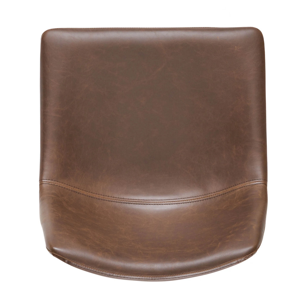 Vintage Brown Bar Stool C22616