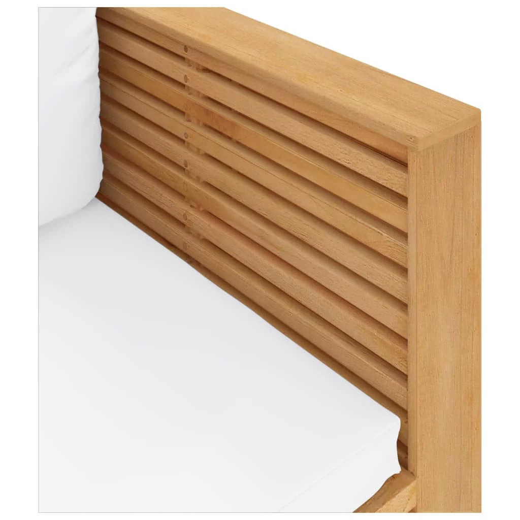 Teak Patio Sofa Chair with Cushions U75188