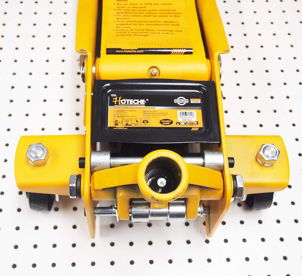 3-1/2 Ton Hydraulic Floor Service Jack Low Profile Double Pump V957