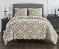 100% Cotton Tufted Chenille Comforter Set Q60833