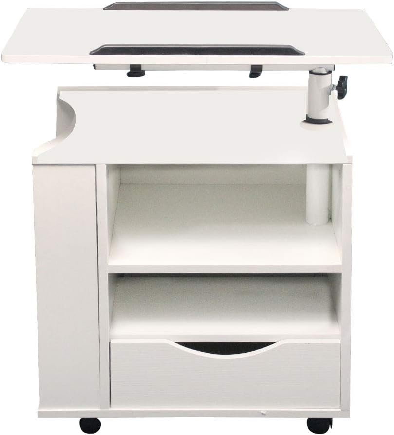 Black Wooden Bedside Table with Drawers O97132