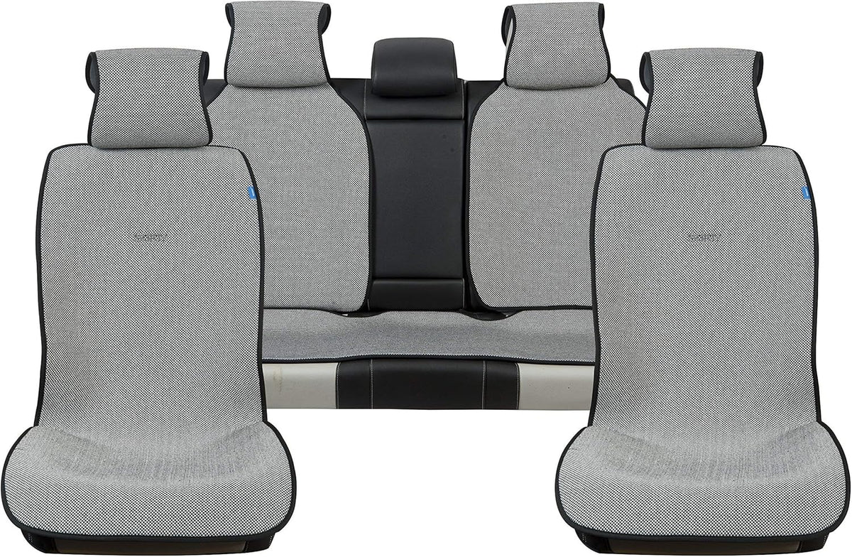 Brown and Tan Car Seat Covers Full Set I923