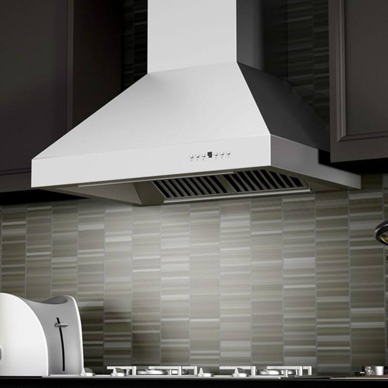 48 in. 700 CFM Ducted Wall Mount Range Hood Stainless Steel M7224