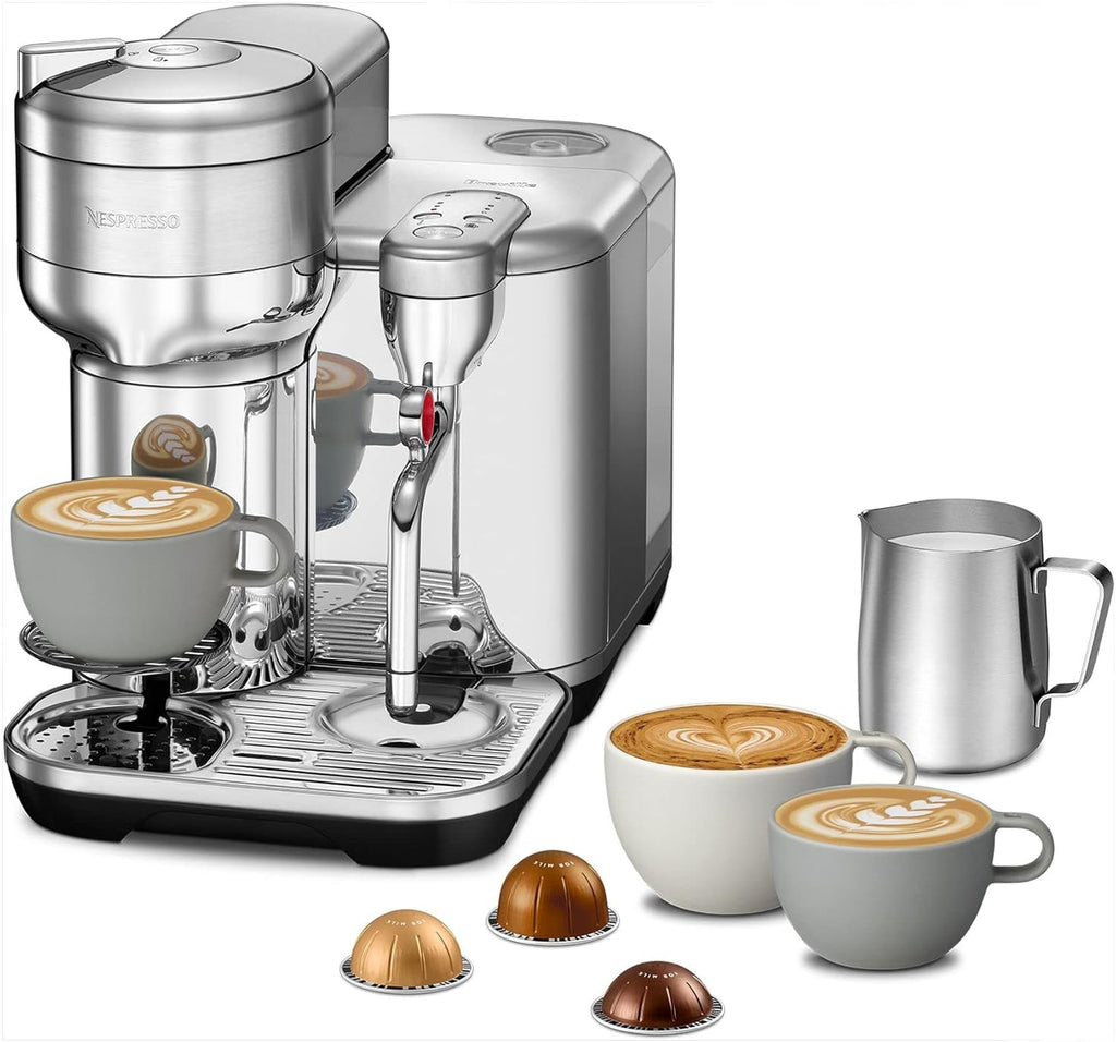Brushed Stainless Steel Coffee and Espresso Maker Z235