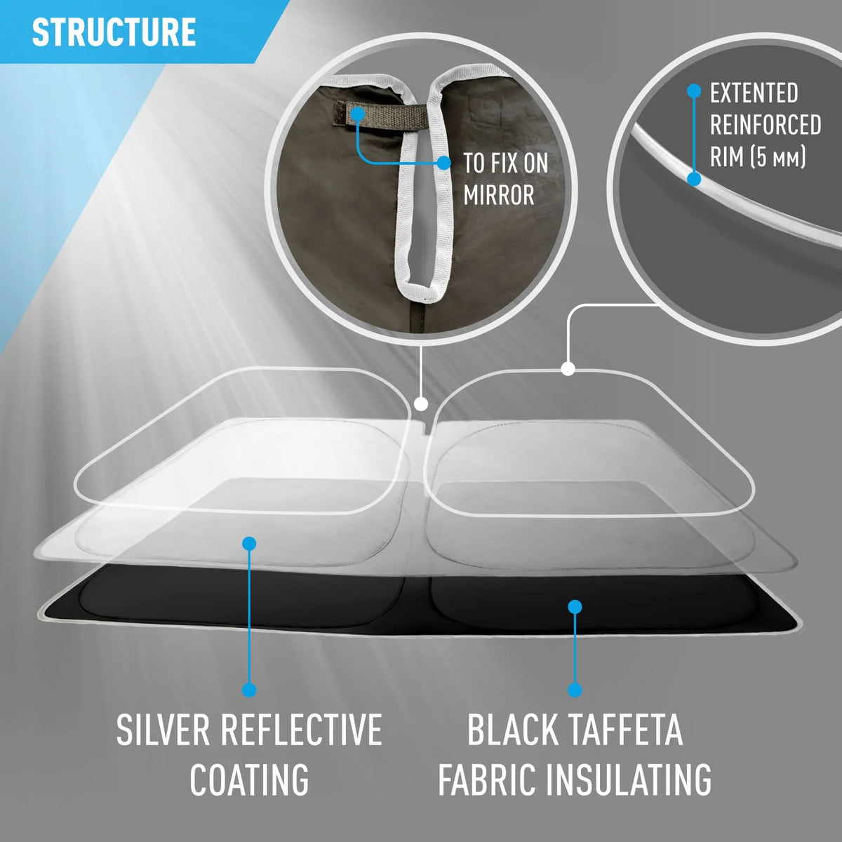 Windshield Sun Shade for Car H589335