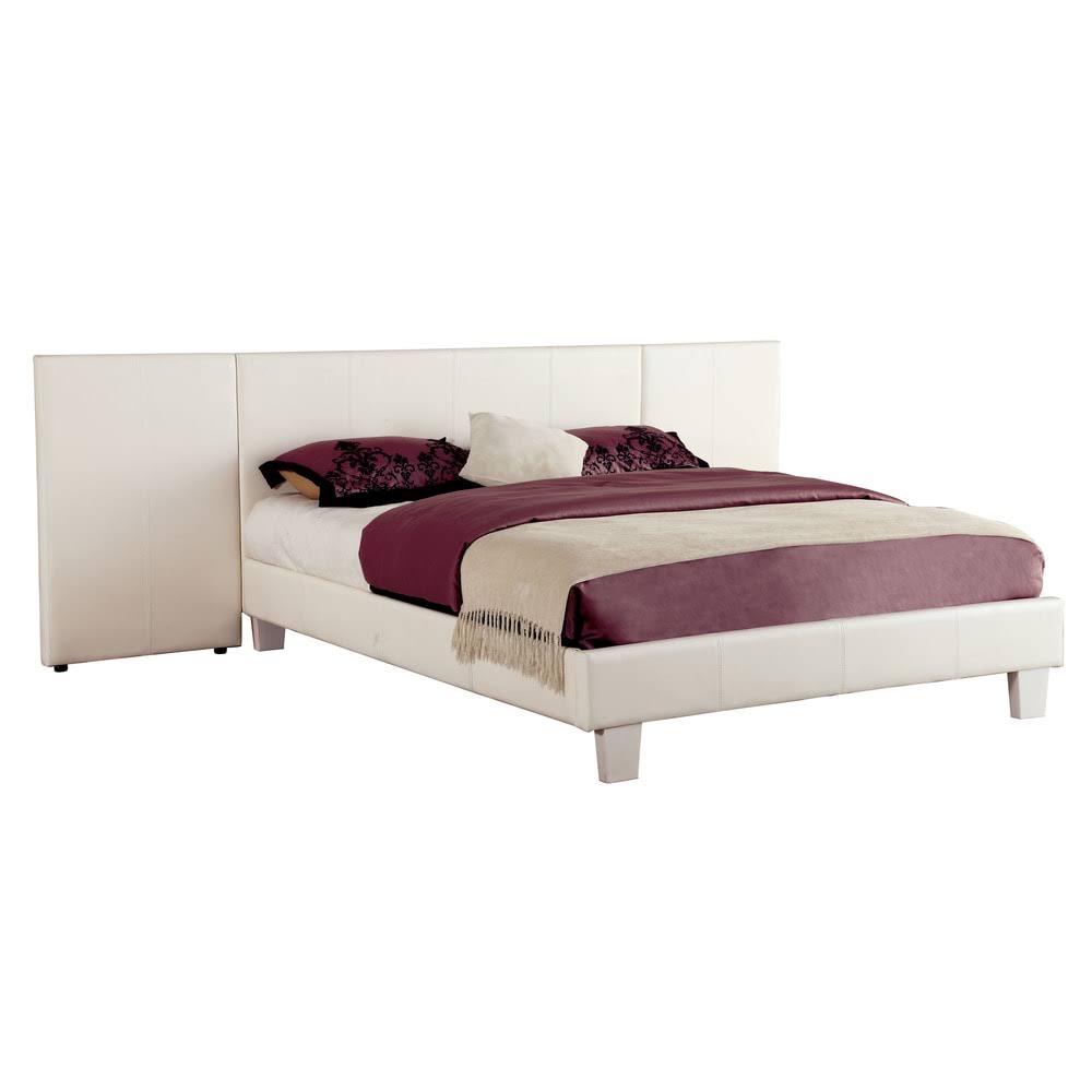 White Traditional Headboard Panels Set of 2 J24183