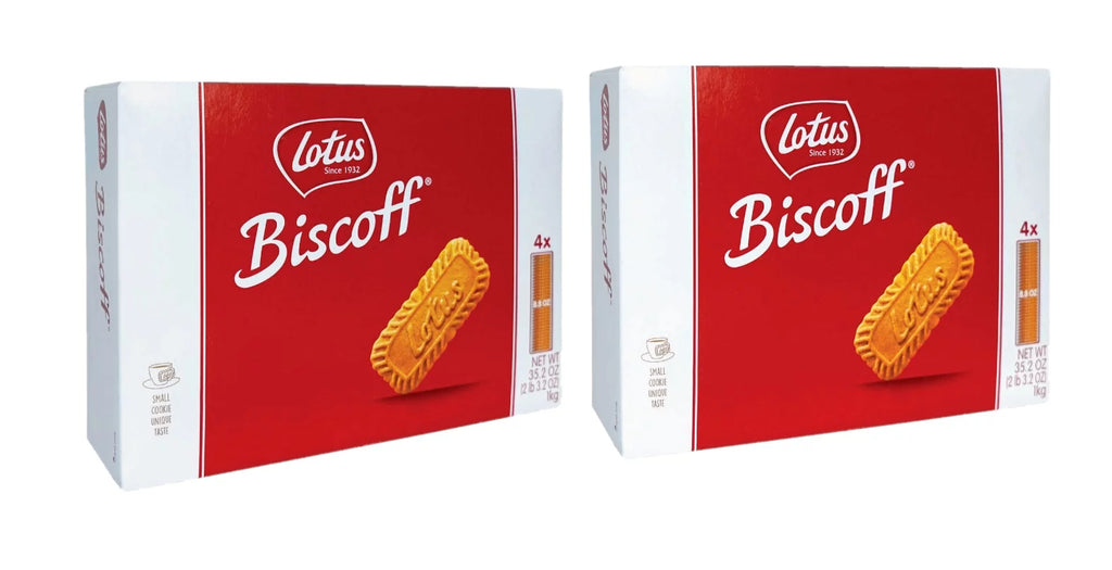 2 Pack Lotus Biscoff Cookies, 8.8 oz, 4 Count U516