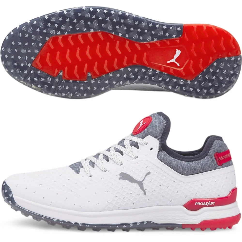 White Ski Patrol Golf Shoes L103