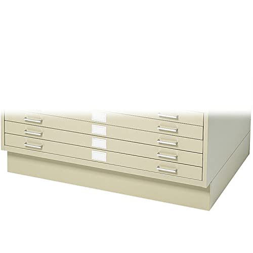 White 5-Drawer Flat File P763487