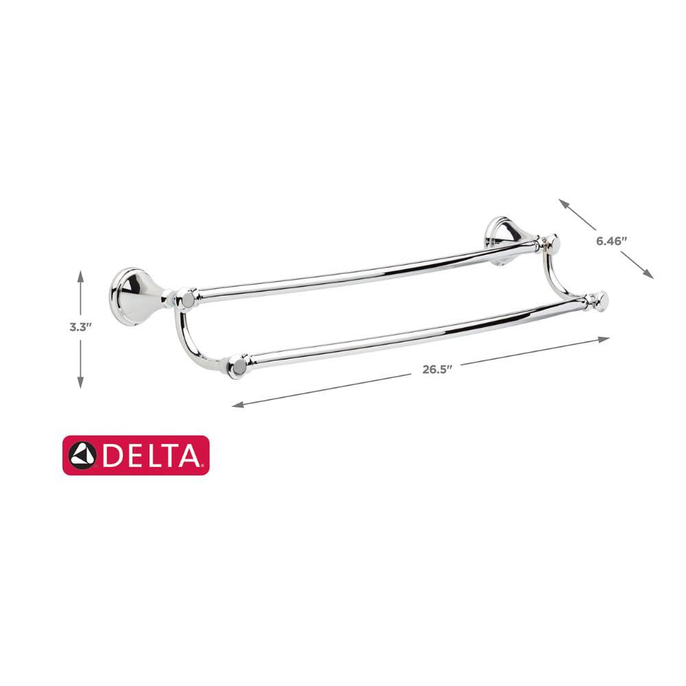 Double Towel Bar Chrome I96125