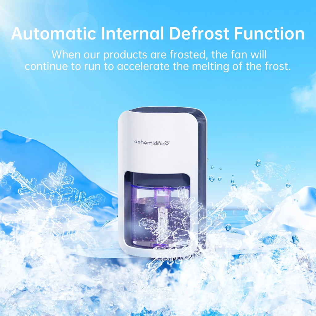 1200ml Ultra Quiet Dehumidifier with Automatic Defrosting W70948