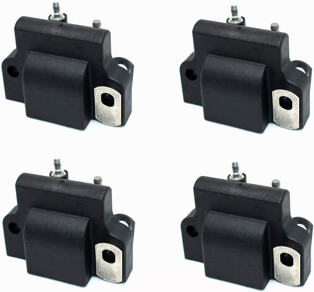 Ignition Coil for Johnson Evinrude Outboard Motor 1985-2005 4HP to 300HP Replaces 18-5179 582508 4 Packs D6953
