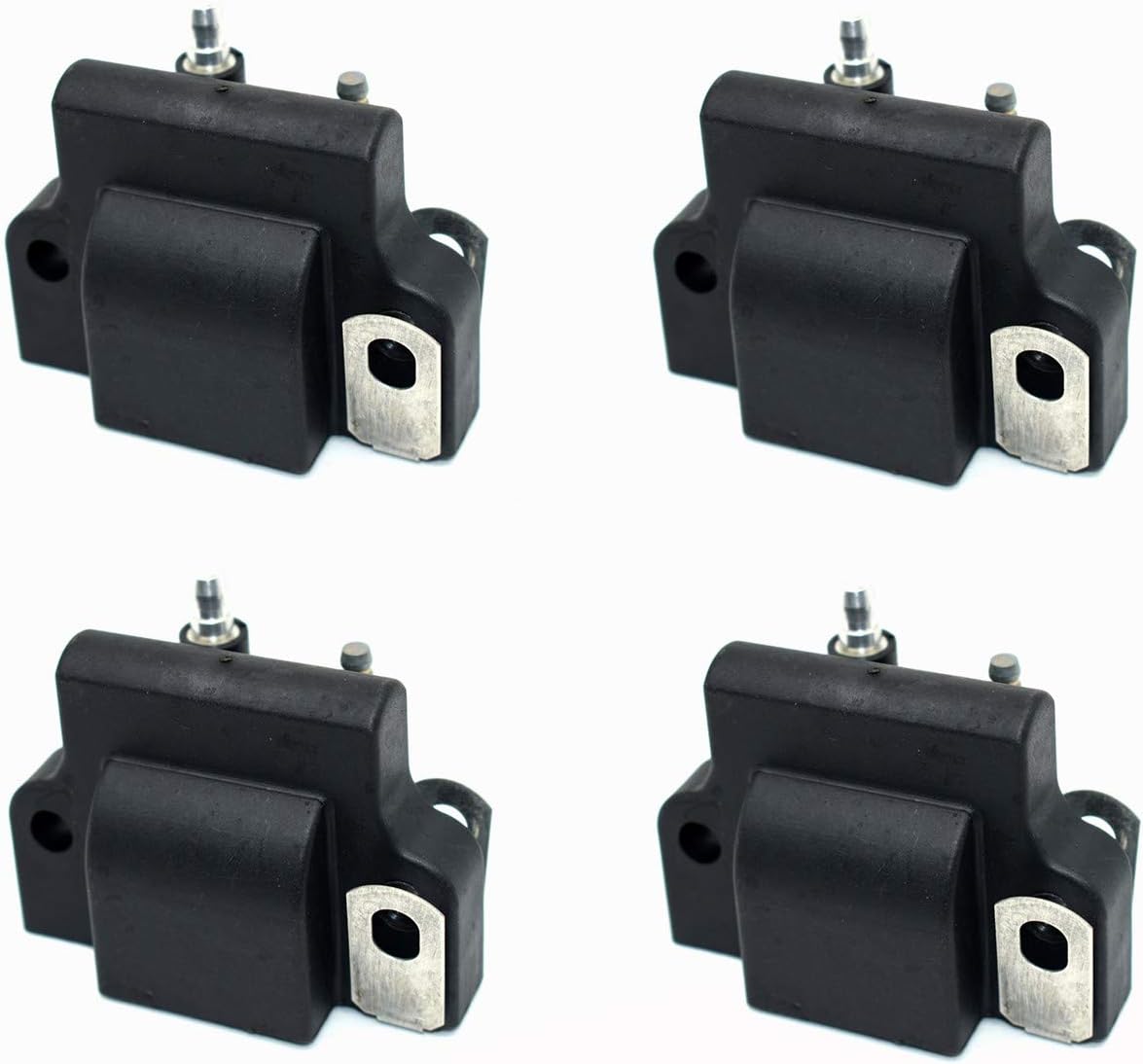 Ignition Coil for Johnson Evinrude Outboard Motor 1985-2005 4HP to 300HP Replaces 18-5179 582508 4 Packs D6953