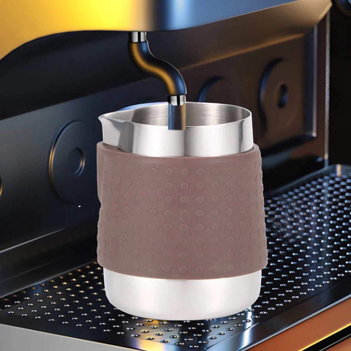 Taza De Espuma De Leche De Acero Inoxidable De 350 Ml D60427