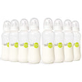 10 oz Anti Colic Baby Bottles, BPA Free, Standard Neck, Medium Flow Nipples (Set of 8) T956972