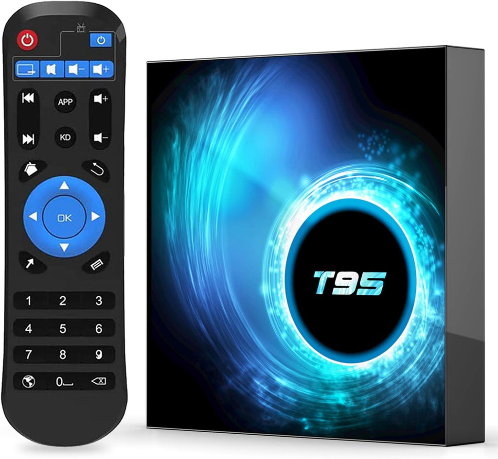 2 Pack 4GB 64GB Android TV Box with Dual WiFi B28000