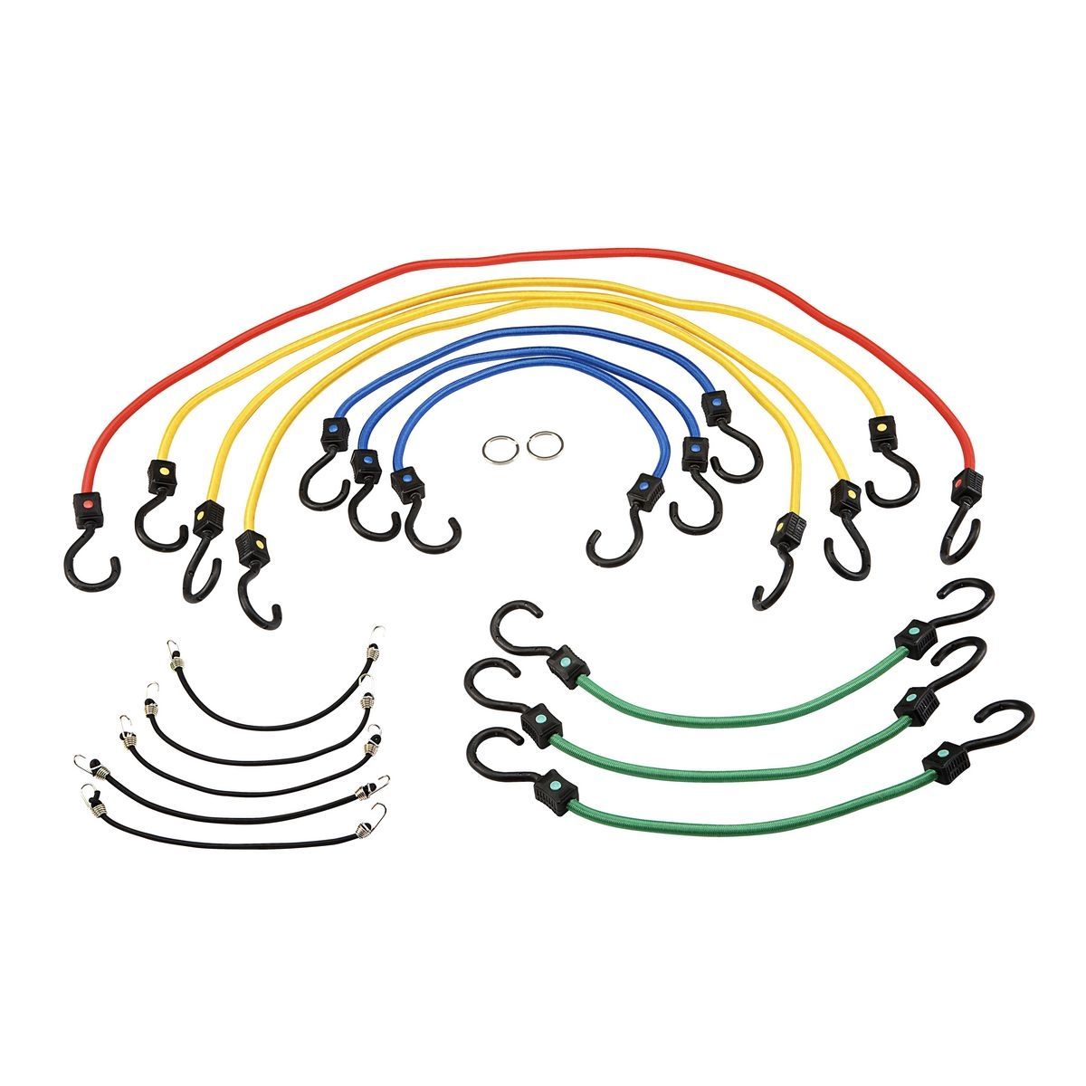18 Piece Elastic Stretch Cords S240283