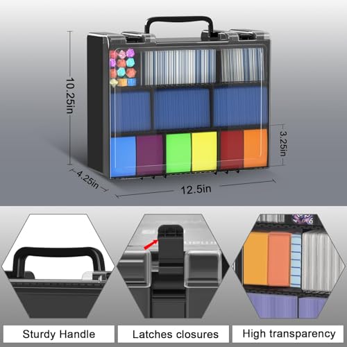 Trading Card Storage Box Black T734461