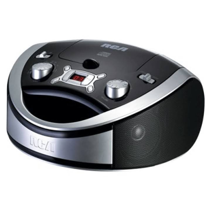 Portable CD Player with AM/FM Radio - Black E33102
