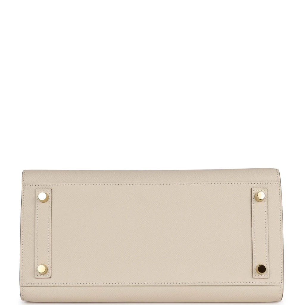 Pre-owned 30 Craie Epsom Handbag K72408