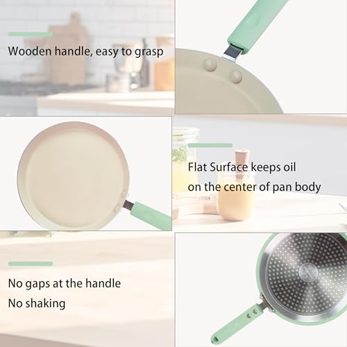 8.7 inch Nonstick Crepe Pan (Light Pink) V1898