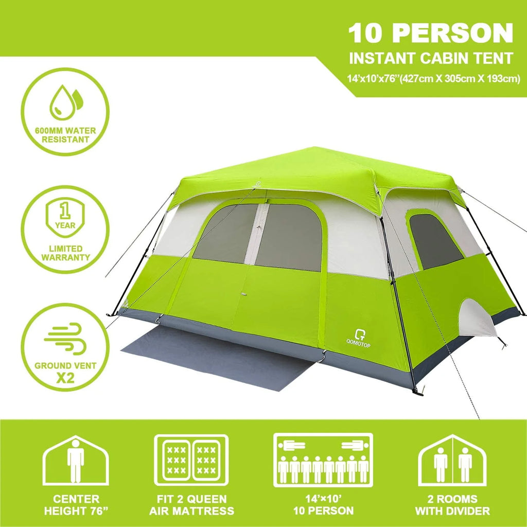 10 Person Waterproof Camping Tent V914134
