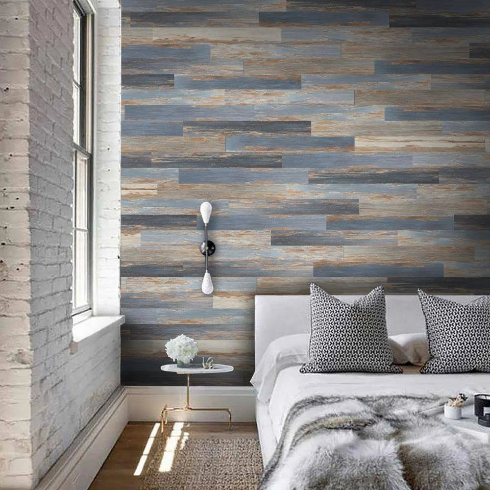 Old Blue Sea Aged 6 in. x 36 in. Luxury Vinyl Plank A567717