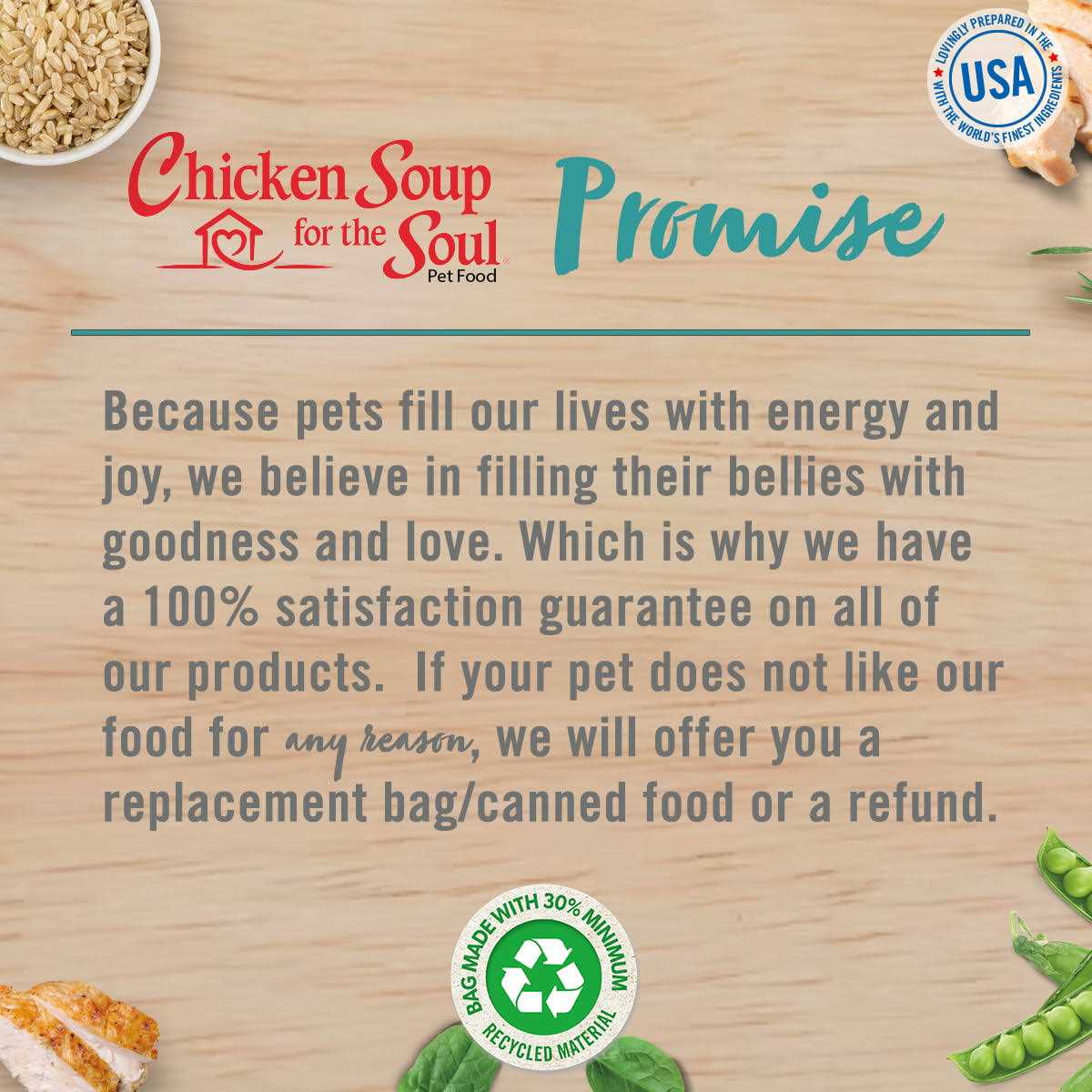 Chicken Brown Rice Recipe Dry Cat Food A8201