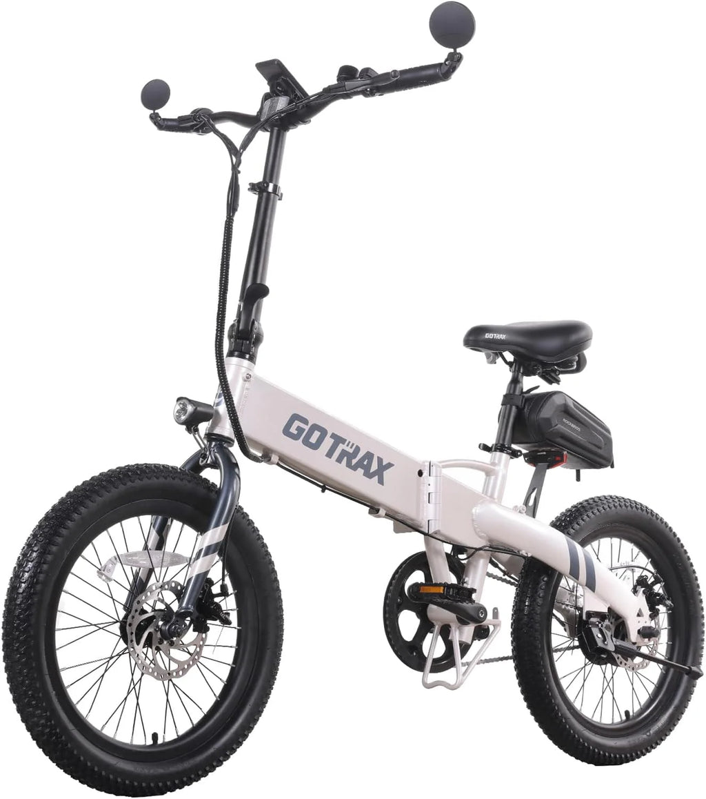 Folding Electric Bike 350W Motor Black U879599
