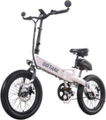 Folding Electric Bike 350W Motor Black U879599
