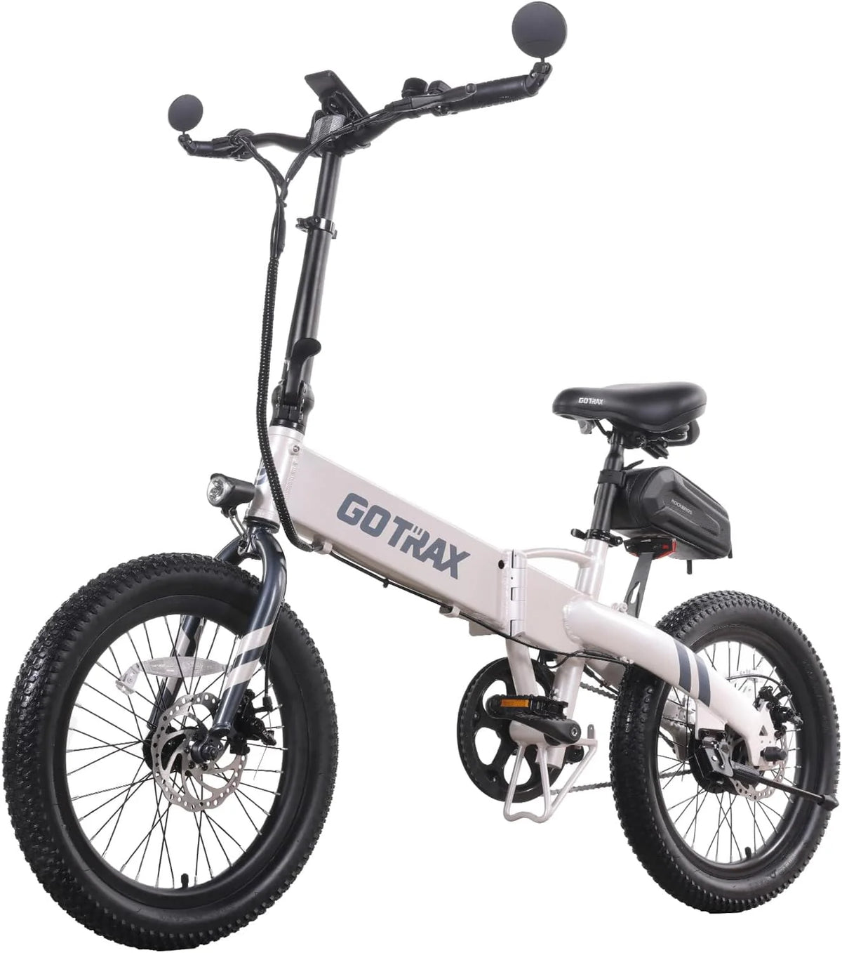 Folding Electric Bike 350W Motor Black U879599