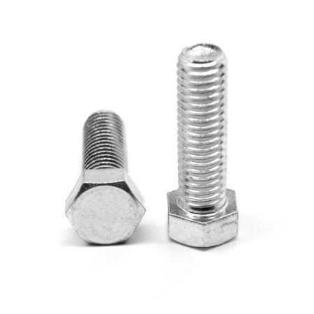 7/8 inch-14 x 1 1/2 inch Fine Thread Hex Cap Screw Full Thread Stainless Steel 316 Pk 42 T684