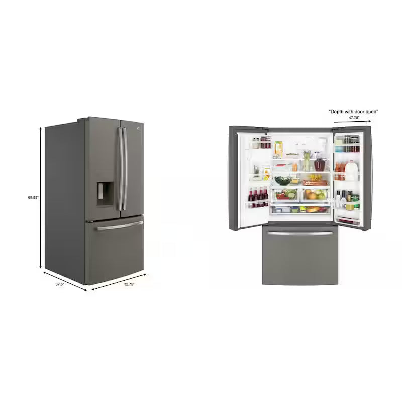 French Door Refrigerator in Slate U794