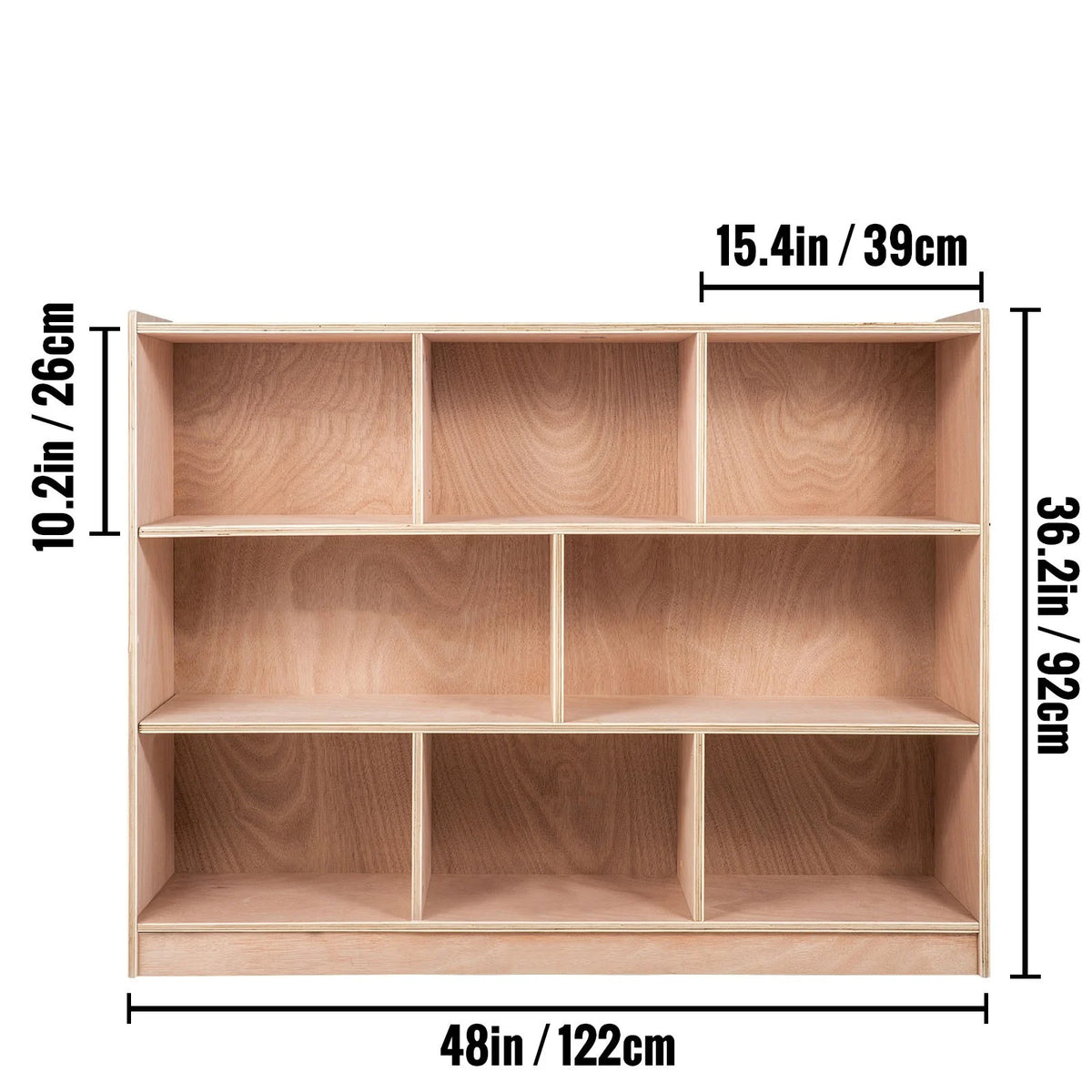 Wooden 8 Grids Storage Cabinet G53062