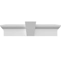 63x22 Bottom Width x 66 1/2x22 Top Width x 6x22H x 1x22P Traditional Crosshead with Flat Keystone R335776