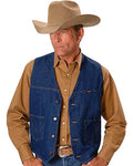 Unlined Denim Vest Z112968