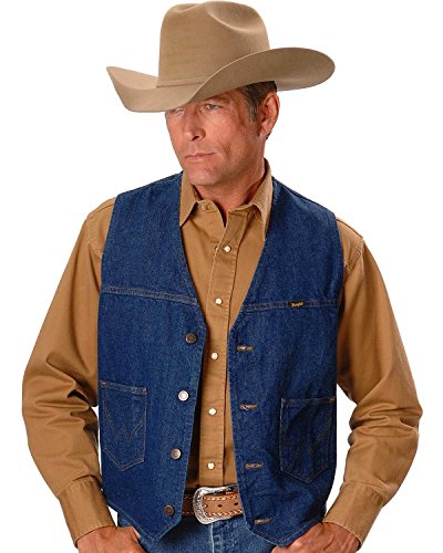 Unlined Denim Vest Z112968
