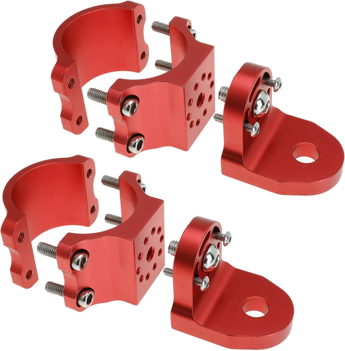 UTV Whip Mount 1.75 to 1.85 inch Roll Bar Flag Mount Bracket Set of 2 L944
