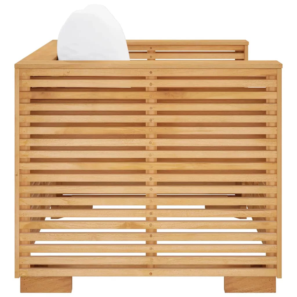 Teak Patio Sofa Chair with Cushions U75188