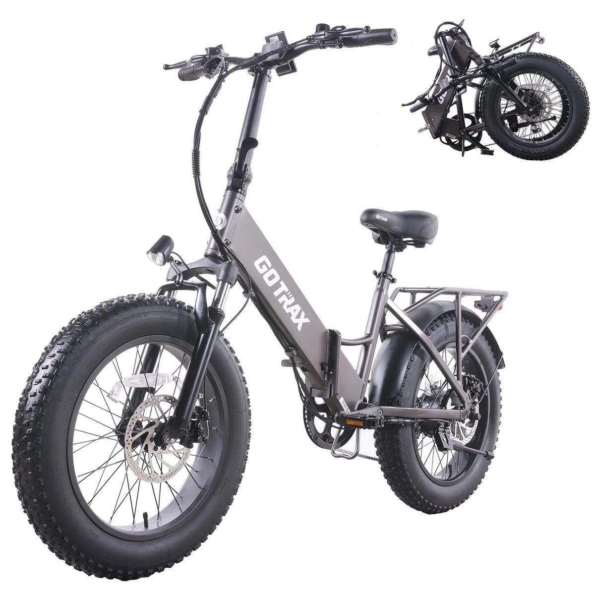 500W Fat Tire Folding Electric Bike T18530