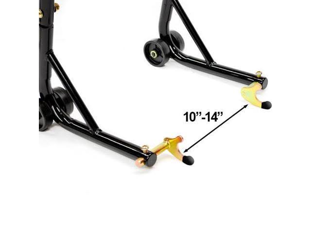 Motorcycle Front+Rear Dual Lift Stand with Spools C5858