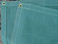 16 x 24 Green Canvas Tarp Water Resistant - 12 oz. W507504
