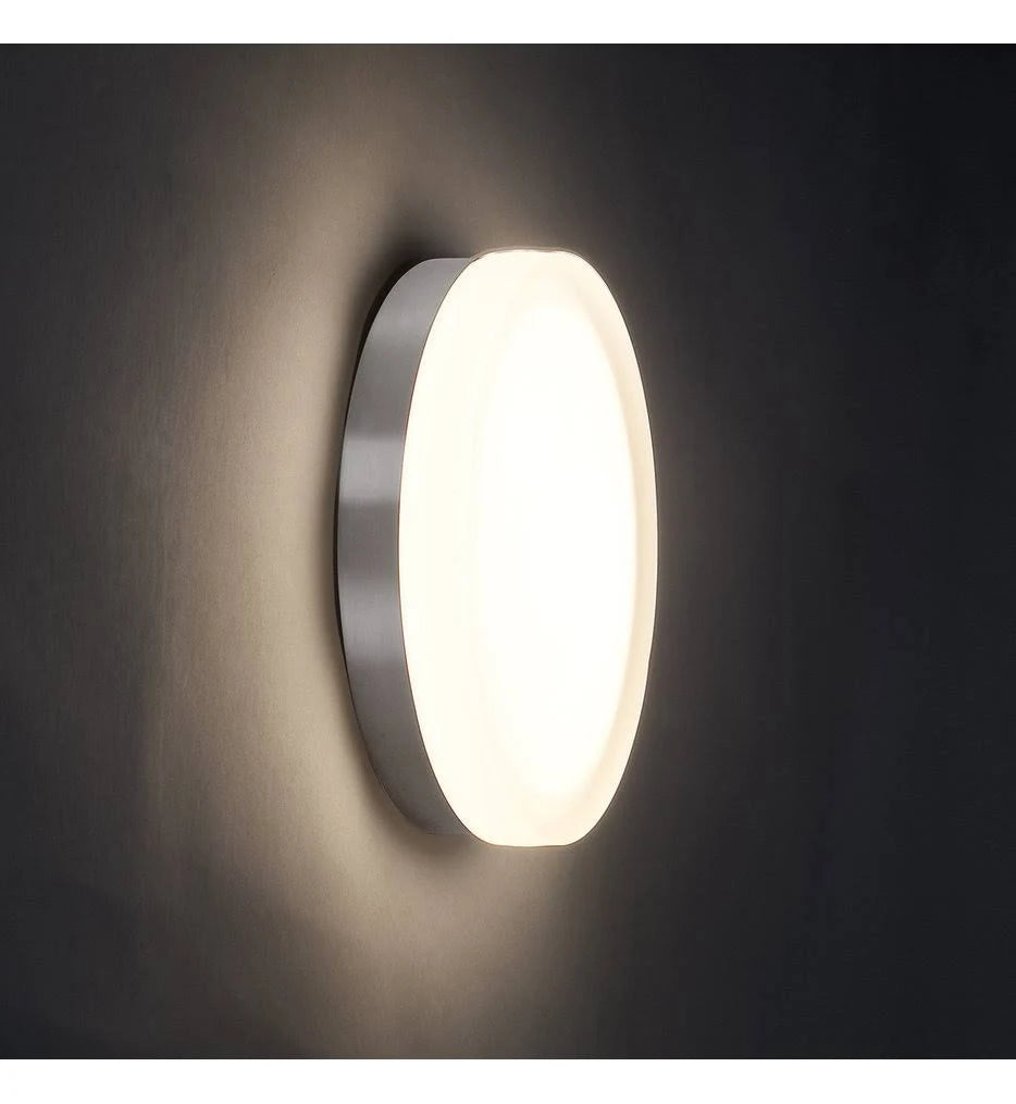 11in LED Round Flush Mount 2700K Titanium A909