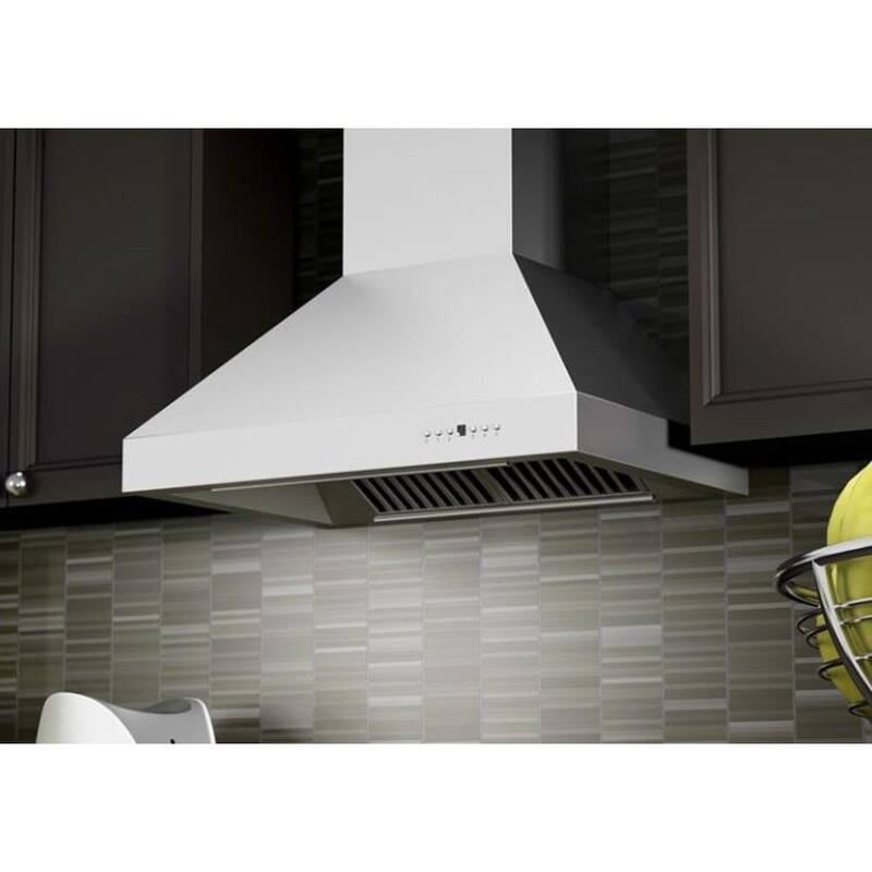 48 in. 700 CFM Ducted Wall Mount Range Hood Stainless Steel M7224