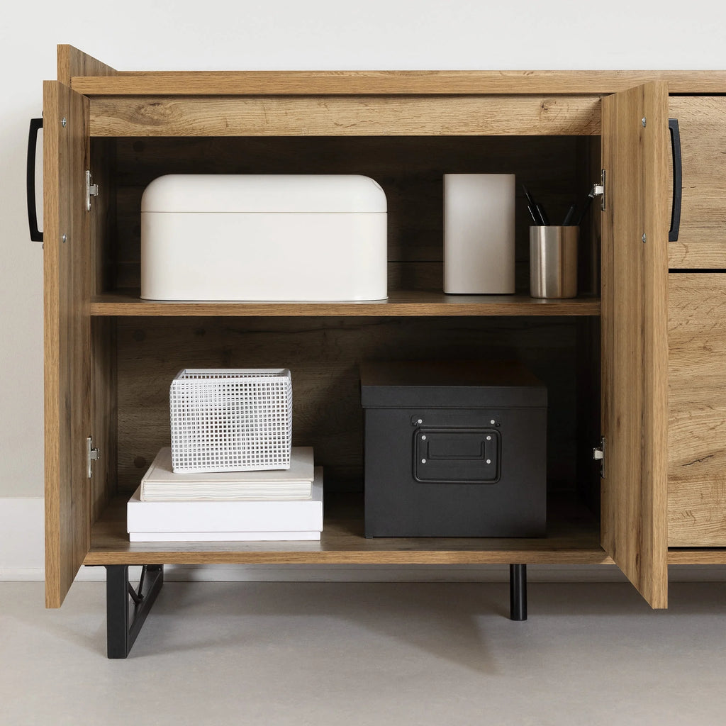Nordik Oak Credenza B84348