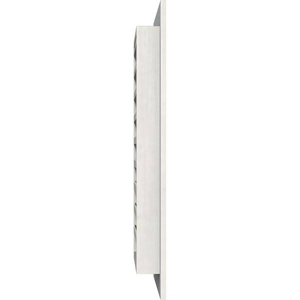 Primed Vertical Gable Vent W47413