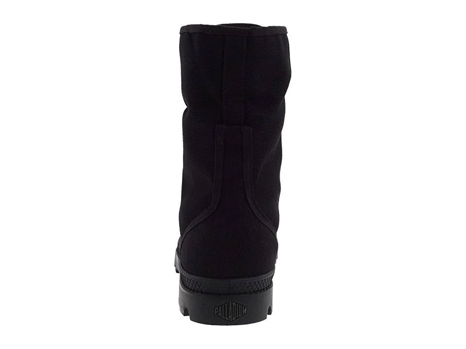 Black Canvas Boots T43548