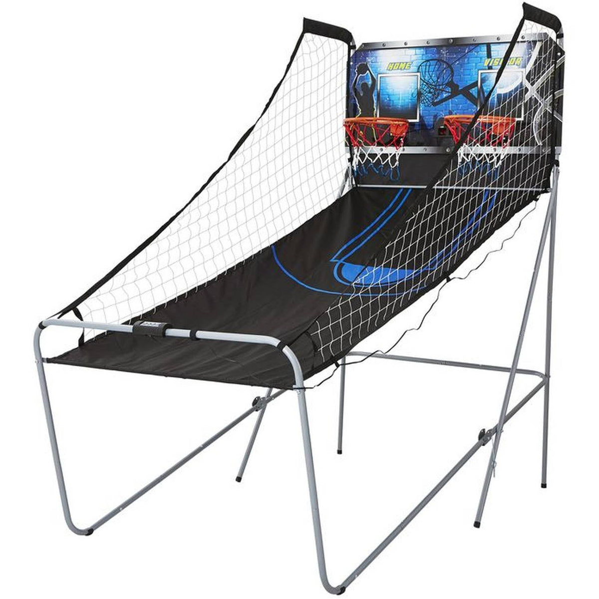 Foldable Arcade Basketball Game with 3 Basketballs and Air Pump K33894